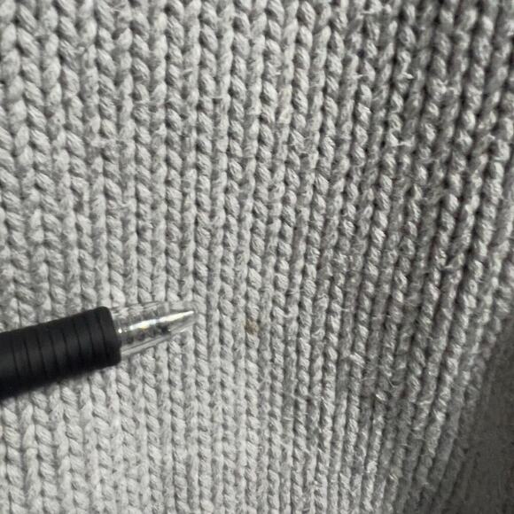 Vintage Y2K 2000s MARITHE FRANCOIS GIRBAUD XL Knitted Sweater Gray 90s Crewneck - Picture 3 of 9